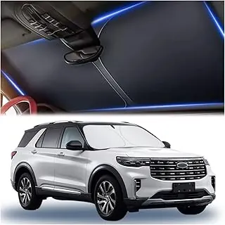 Thickened Automotive Glass Sunshade with Storage Bag