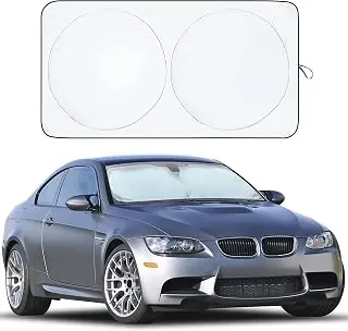 EcoNour Car Windshield Sunshade, Medium 64 x 32 inches