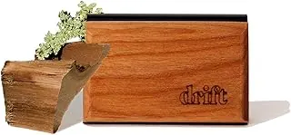 Drift Original Wood Car Air Freshener Amber scent starter kit with visor clip