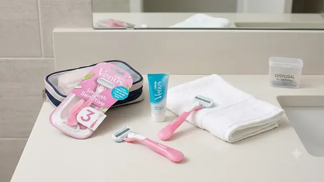 Women's disposable razors for sensitive skin: daily shaving comfort guide