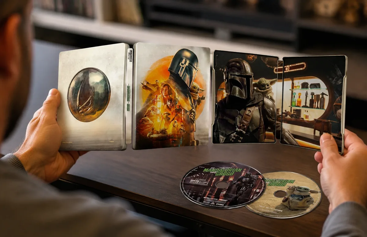 The Mandalorian and Grogu UHD/BD Combo + Digital + Steelbook packaging