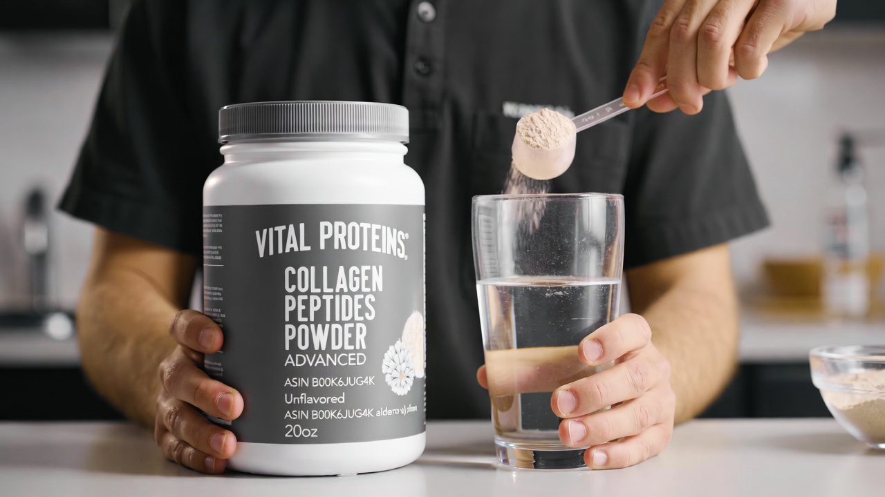 Vital Proteins Collagen Peptides Powder Advanced unflavored collagen supplement