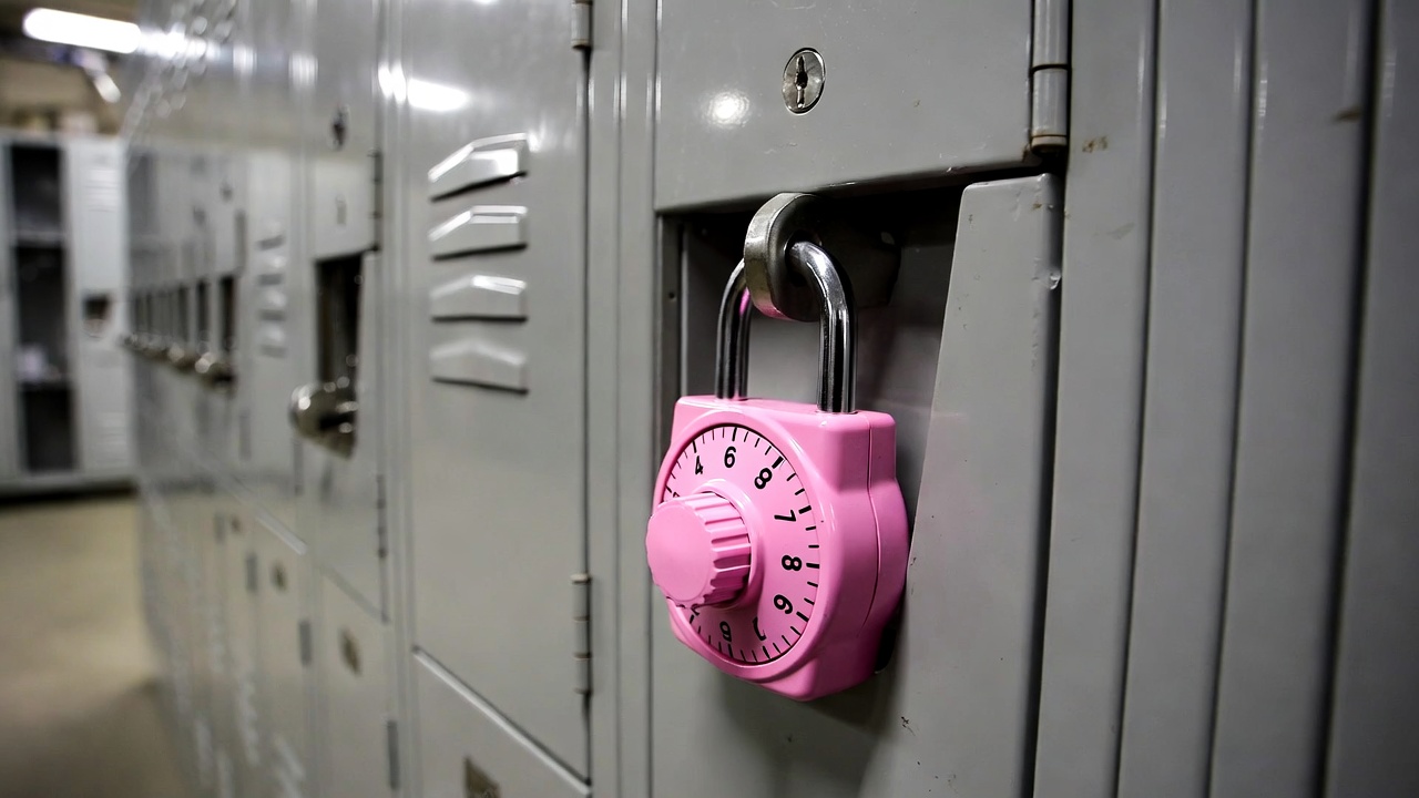 ZHEGE 4-Digit Combination Padlock