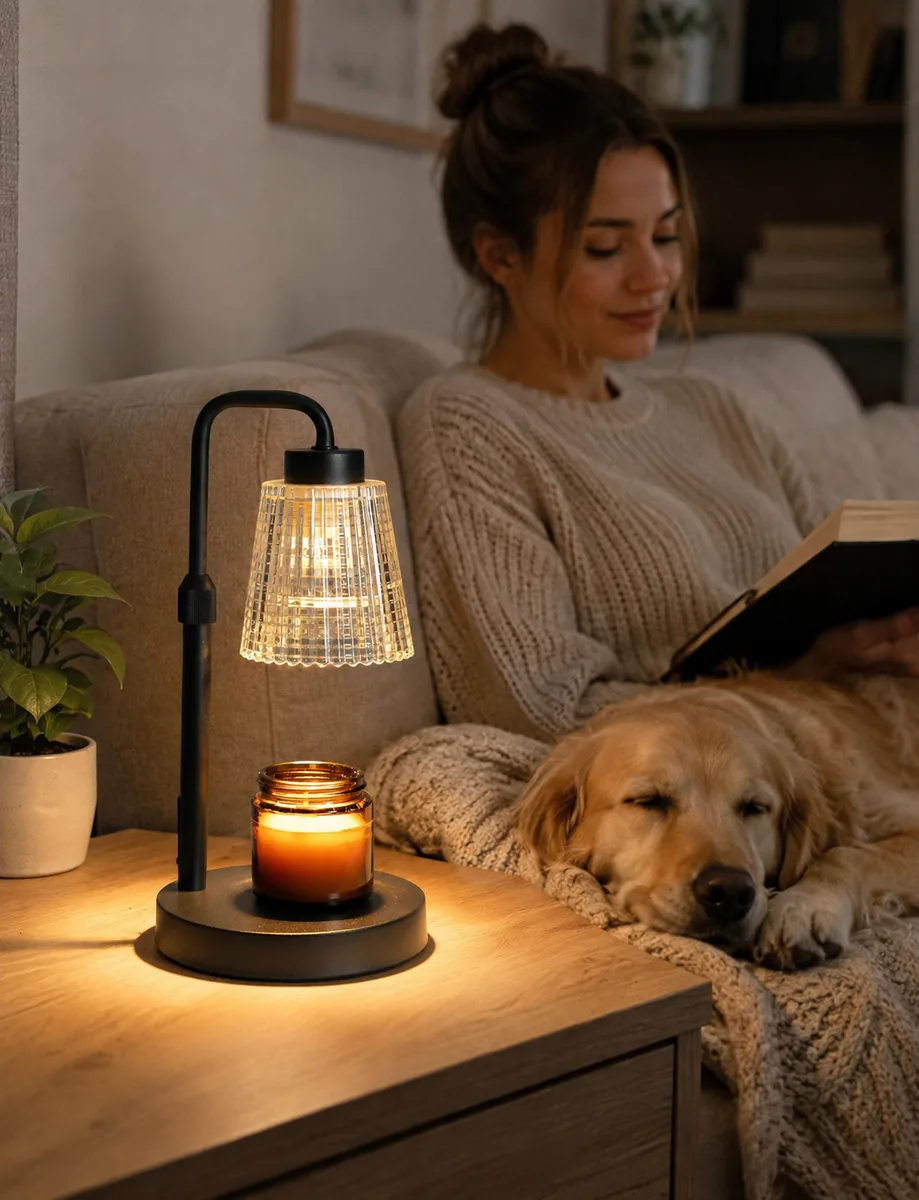 GODONLIF Candle Warmer Lamp with timer and adjustable height