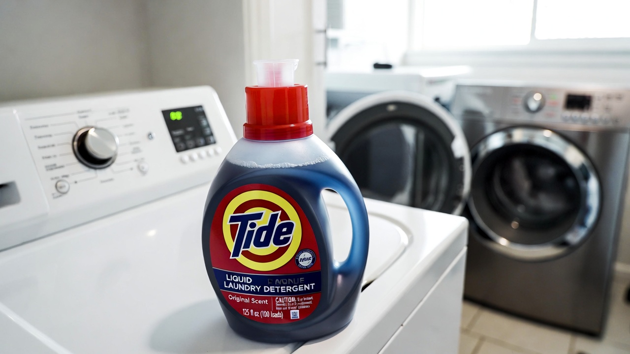 Tide Liquid Laundry Detergent Original Scent jug