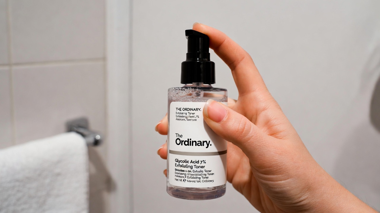 The Ordinary Glycolic Acid 7% Exfoliating Toner product image showing the bottle