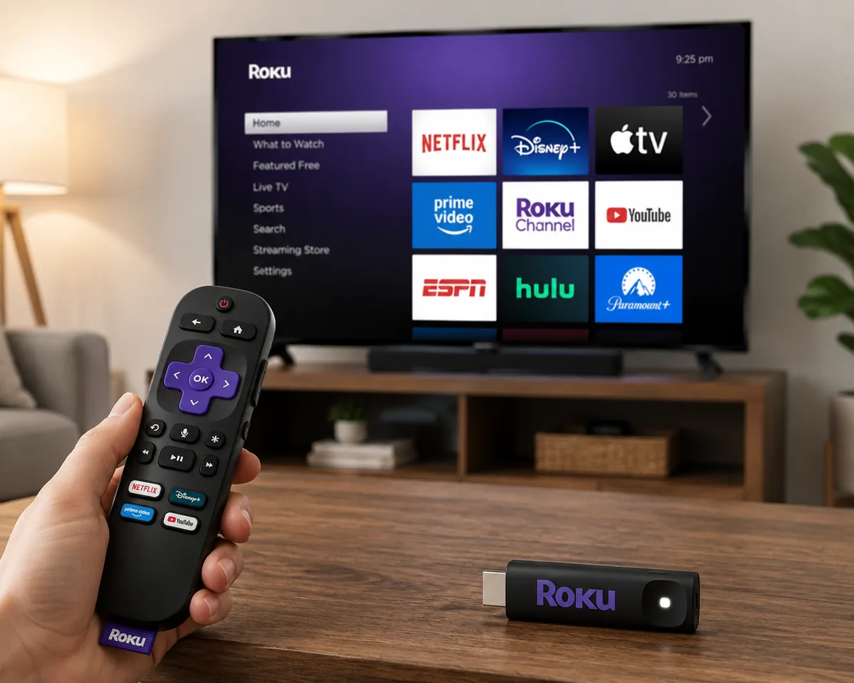 Roku Streaming Stick HD with Voice Remote