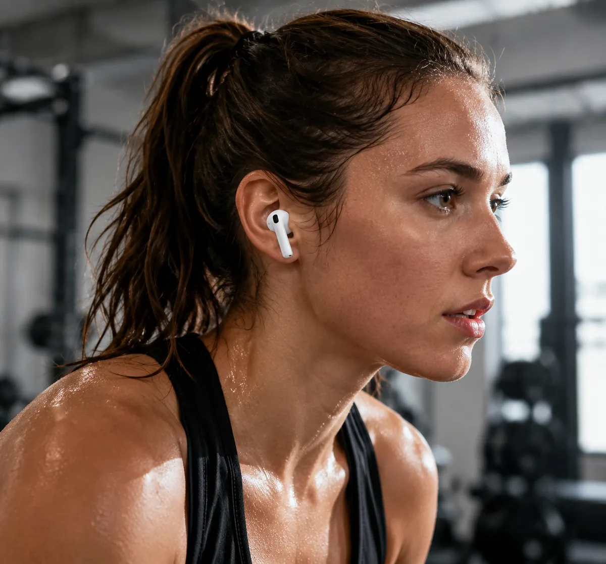 Apple AirPods 4 wireless earbuds in their charging case